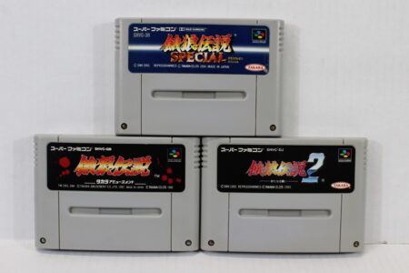 Lot of 3 Fatal Fury 1 2 Special Garou Densetsu (B) Nintendo Super Famicom SFC