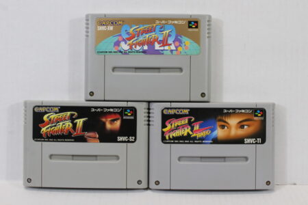 Lot of 3 Street Fighter II 2 Turbo Super (B) Nintendo Super Famicom SFC
