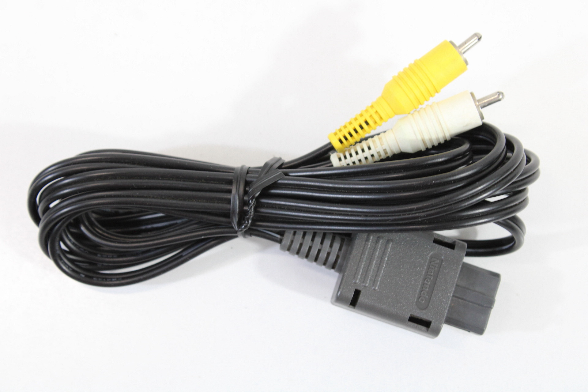 OEM Nintendo Mono AV Cable Monaural GameCube SNES N64 SFC (B)