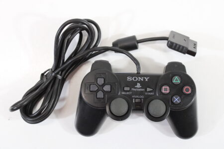Official Dualshock 2 Black Controller Pad SCPH-10010 OEM (B) SONY PlayStation 2 PS2