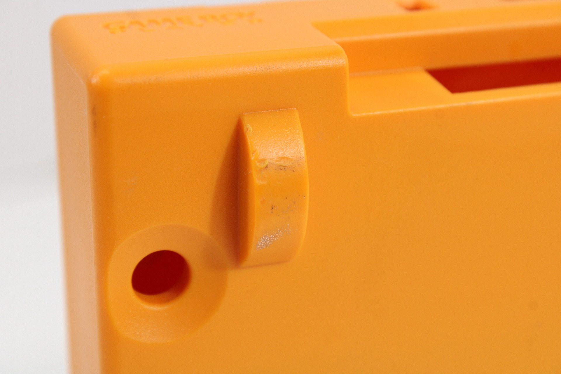 Nintendo GameCube Gameboy Player Shell Only Spice Orange (For Parts or Repair) Nintendo GameCube GC