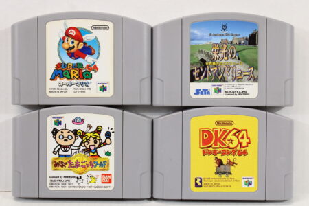 Lot of 4 Super Mario 64 Golf St. Andrews Tamagotchi Donkey Kong 64 (B) Nintendo 64 N64