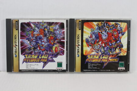 Lot of 2 Super Robot Wars Taisen F & F Final (B) SEGA Saturn SS