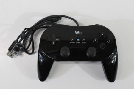 Nintendo Wii Classic Pro Controller Black RVL-005 (B) Nintendo Wii