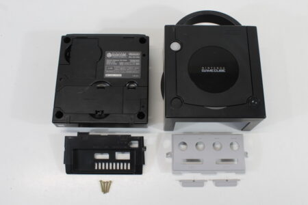 Nintendo GameCube Console OEM Replacement Shell Only Jet Black DOL-001 (For Parts or Repair) Nintendo GameCube GC