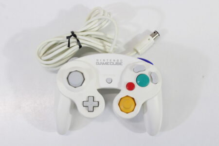Official Nintendo Gamecube Controller White Long Cord T3 OEM GC (B) Nintendo Gamecube GC
