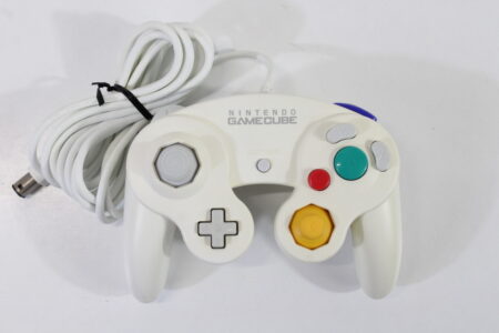 Official Nintendo Gamecube Controller White Long Cord T3 OEM GC (B) Nintendo Gamecube GC