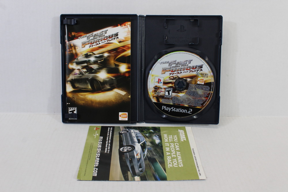 The Fast and The Furious (B) SONY PlayStation 2 PS2 US Version