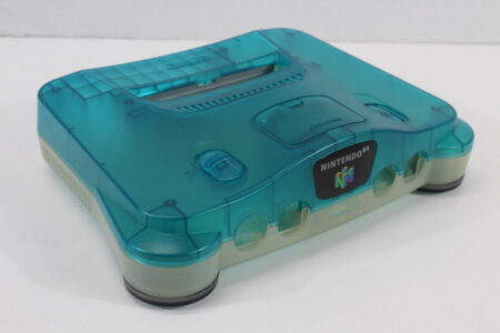 Nintendo 64 Toys R' Us Limited Clear Blue x Clear Console OEM Replacement Shell (A) Nintendo 64 N64