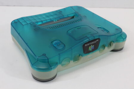 Nintendo 64 Toys R' Us Limited Clear Blue x Clear Console OEM Replacement Shell (C Cosmetic Damage) Nintendo 64 N64