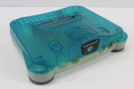 Nintendo 64 Toys R' Us Limited Clear Blue x Clear Console OEM Replacement Shell (B) Nintendo 64 N64