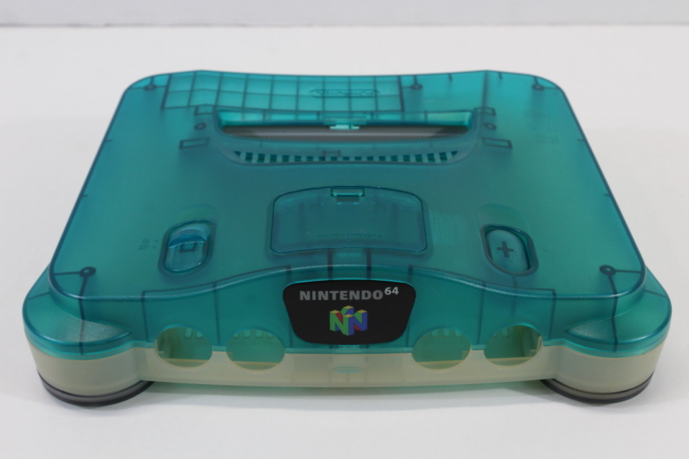 Nintendo 64 Toys R' Us Limited Clear Blue x Clear Console OEM Replacement Shell (B) Nintendo 64 N64
