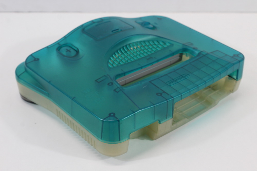 Nintendo 64 Toys R' Us Limited Clear Blue x Clear Console OEM Replacement Shell (B) Nintendo 64 N64