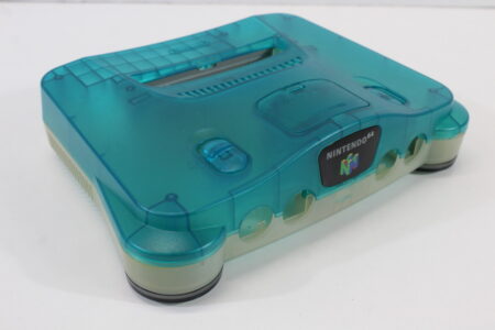 Nintendo 64 Toys R' Us Limited Clear Blue x Clear Console OEM Replacement Shell (C Cosmetic Damage) Nintendo 64 N64