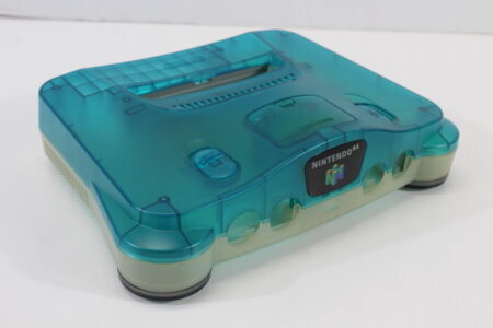 Nintendo 64 Toys R' Us Limited Clear Blue x Clear Console OEM Replacement Shell (C Cosmetic Damage) Nintendo 64 N64