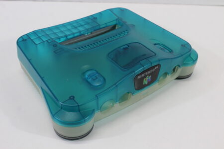 Nintendo 64 Toys R' Us Limited Clear Blue x Clear Console OEM Replacement Shell (C Cosmetic Damage) Nintendo 64 N64