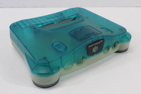 Nintendo 64 Toys R' Us Limited Clear Blue x Clear Console OEM Replacement Shell (C Cosmetic Damage) Nintendo 64 N64