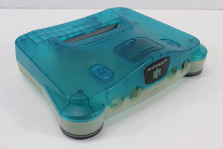 Nintendo 64 Toys R' Us Limited Clear Blue x Clear Console OEM Replacement Shell (C Cosmetic Damage) Nintendo 64 N64