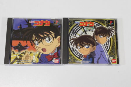 Lot of 2 Detective Conan Case Closed & The Best Partner CIB (B) SONY PlayStation 1 PS1