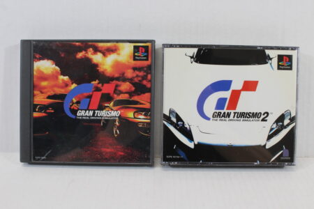 Lot of 2 Gran Turismo 1 & 2 CIB (B) SONY PlayStation 1 PS1