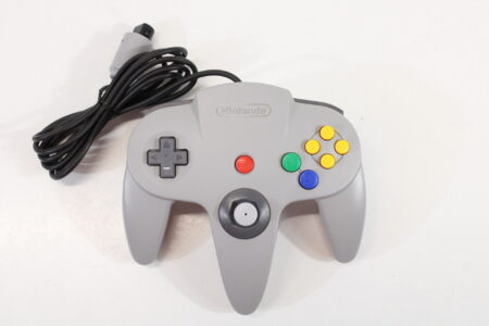 Official Nintendo 64 Controller Gray 9/10 Tight N64 (B)