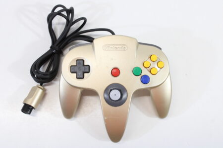 Official Nintendo 64 Controller Toys 'R Us Limited Gold  8/10 Tight N64 (B)