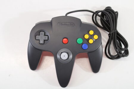 Official Nintendo 64 Controller Black x Red 9/10 Tight Stick (B) Nintendo 64 N64