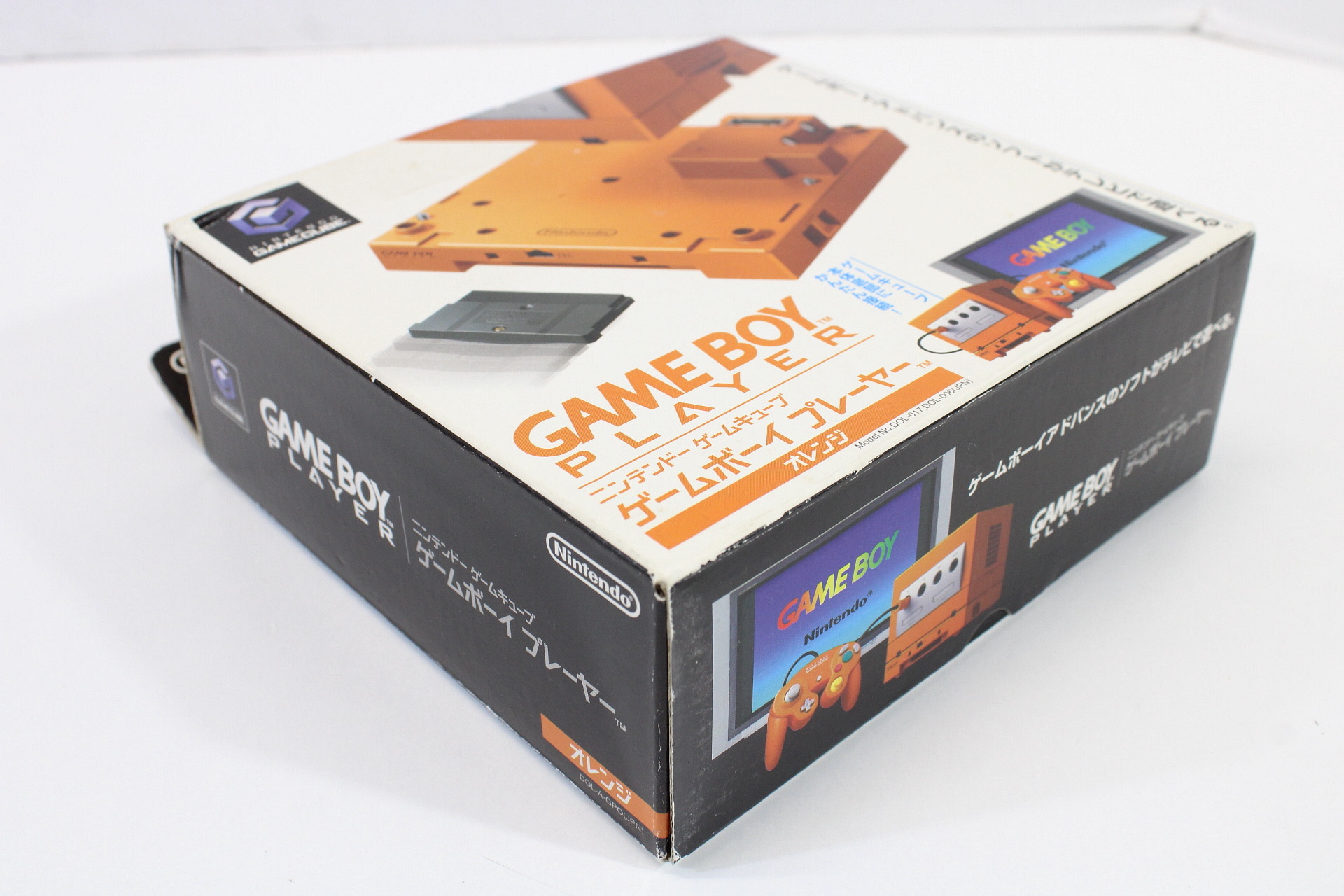 Boxed Nintendo Gamecube Gameboy Player Orange DOL-017 (B) – Retro