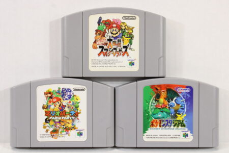Lot of 3 Super Smash Bros Mario Party Pokemon Stadium (B) Nintendo 64 N64