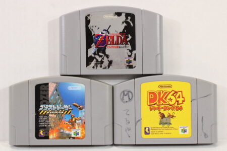 Lot of 3 Legend of Zelda Ocarina of Time Blastdozer Donkey Kong 64 (C Cosmetic Wear) Nintendo 64 N64