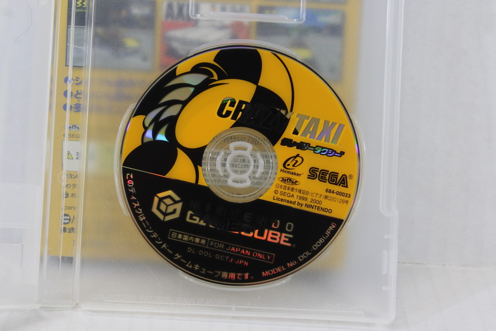 No Manual CRAZY TAXI (B) Nintendo GameCube GC