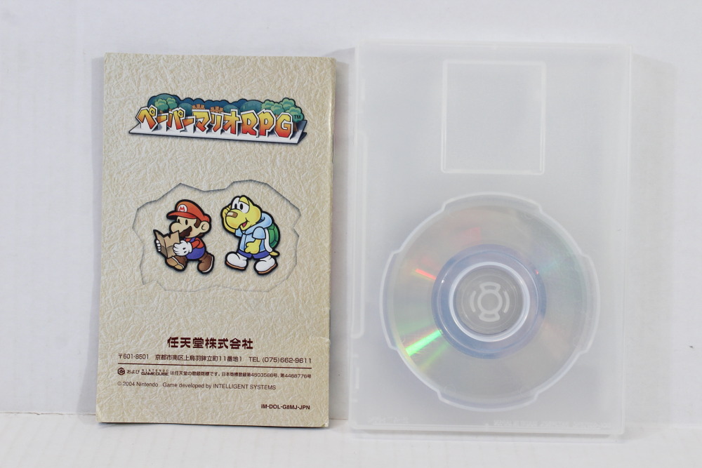 Paper Mario RPG Thousand Year Door (B) Nintendo GameCube GC