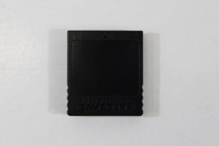 Official Nintendo GameCube Black Memory Card 251 Blocks OEM DOL-014 (A)