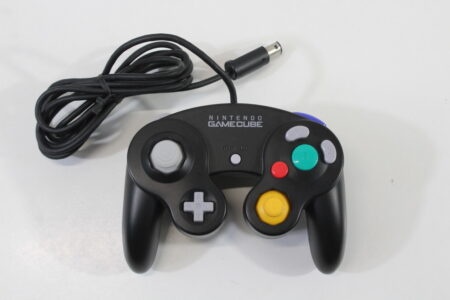 Official Nintendo Gamecube Controller Jet Black T3 OEM GC (B) Nintendo Gamecube GC