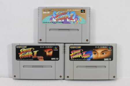 Lot of 3 Street Fighter II 2 Turbo Super (B) Nintendo Super Famicom SFC