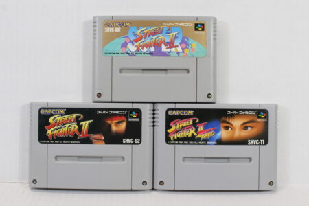Lot of 3 Street Fighter II 2 Turbo Super (B) Nintendo Super Famicom SFC