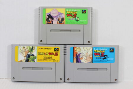 Lot of 3 Dragon Ball Z Super Butouden 1 2 3 (B) Nintendo Super Famicom SFC
