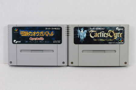 Lot of 2 Tactics Ogre & Ogre Battle (B) Nintendo Super Famicom SFC