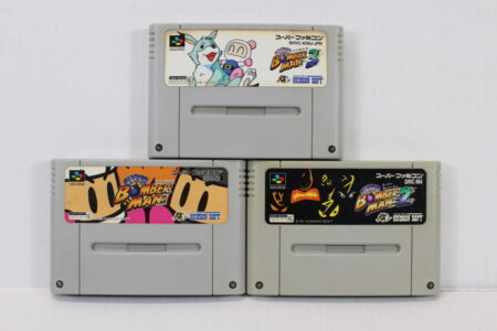 Lot of 3 Super Bomberman 1 2 3 (C) Nintendo Super Famicom SFC