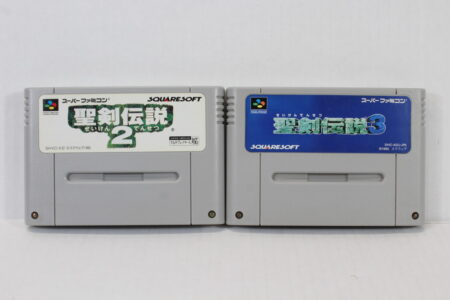Lot of 2 Seiken Densetsu 2 & 3 (B) Nintendo Super Famicom SFC