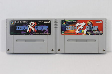 Lot of 2 ZERO4 CHAMP RR & RR Z (B) Nintendo Super Famicom SFC