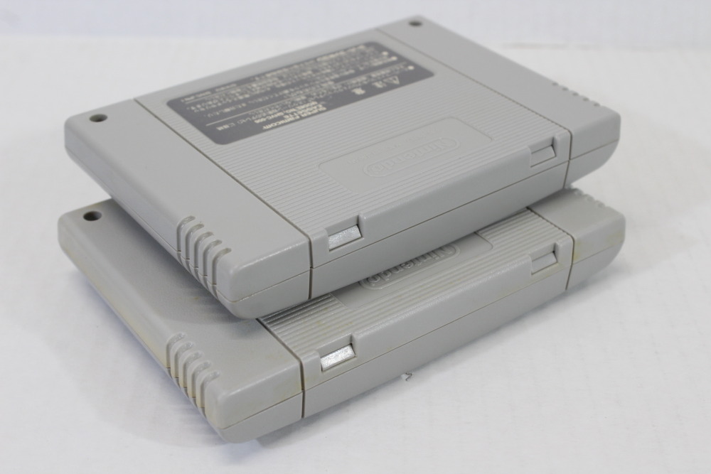 Lot of 2 ZERO4 CHAMP RR & RR Z (B) Nintendo Super Famicom SFC