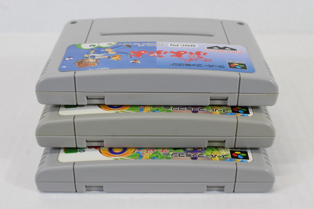 Lot of 3 Super Puyo Puyo 1 2 2 Remix (B) Nintendo Super Famicom SFC
