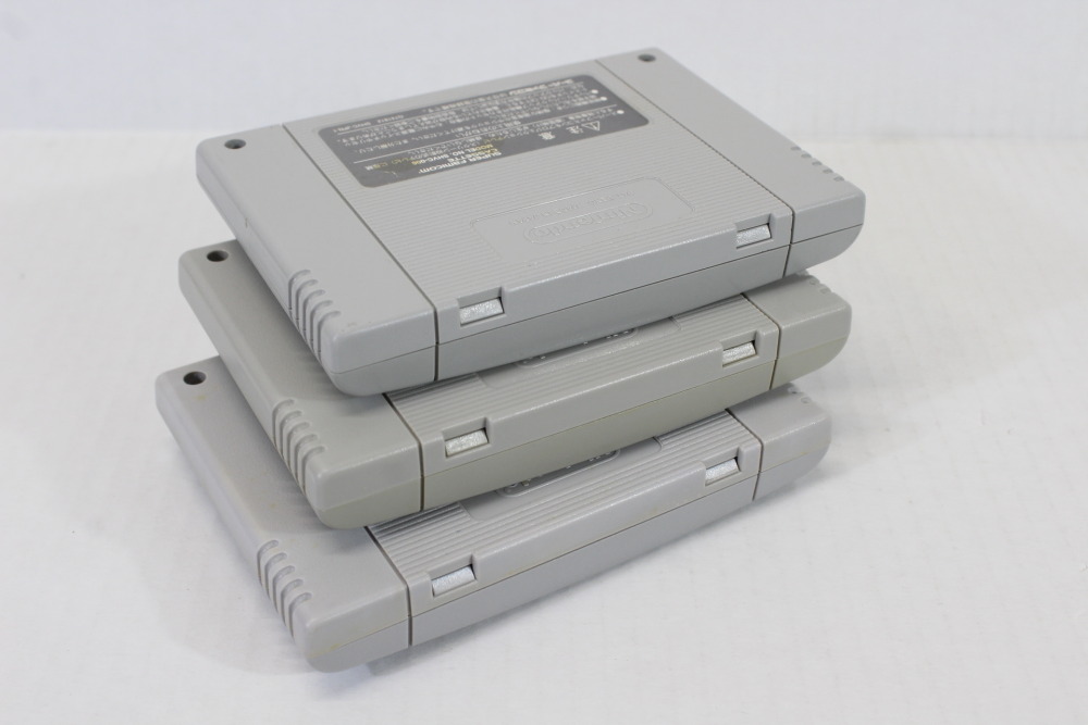 Lot of 3 Super Puyo Puyo 1 2 2 Remix (B) Nintendo Super Famicom SFC