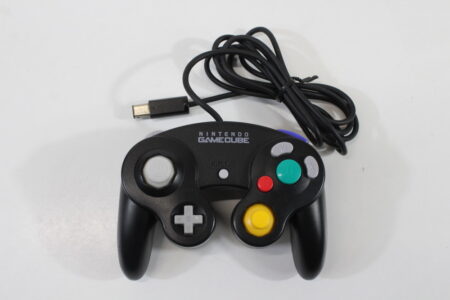 Official Nintendo Gamecube Controller Jet Black (A New Stick) Nintendo GameCube GC
