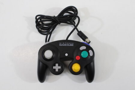 Official Nintendo Gamecube Controller Jet Black (B New Stick) Nintendo GameCube GC