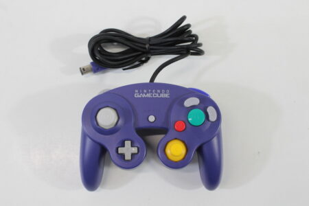 Official Nintendo Gamecube Controller Indigo Purple (A New Stick) Nintendo GameCube GC