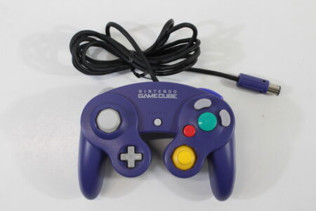 Official Nintendo Gamecube Controller Indigo Purple (B New Stick) Nintendo GameCube GC