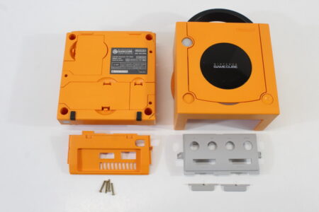Nintendo GameCube OEM Replacement Shell Only Spice Orange DOL-001 (For Parts or Repair) Nintendo GameCube GC