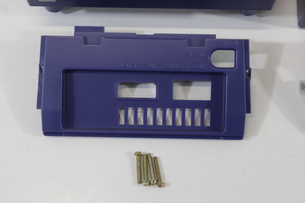 Nintendo GameCube OEM Replacement Shell Only Indigo Purple DOL-001 (For Parts or Repair) Nintendo GameCube GC